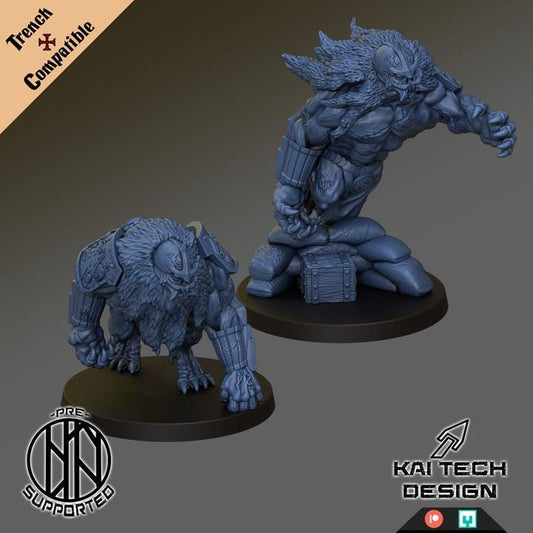 Trench Crusade - Lion of Jabir(Proxy) - Iron Sultanate(2pcs)