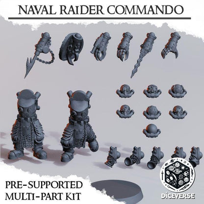 Trench Crusade Kompatibel- Heretic Naval Death Commando(Proxy) - Heretic Legion(2pcs)