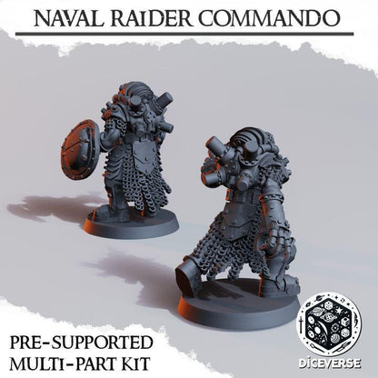 Trench Crusade Kompatibel- Heretic Naval Death Commando(Proxy) - Heretic Legion(2pcs)