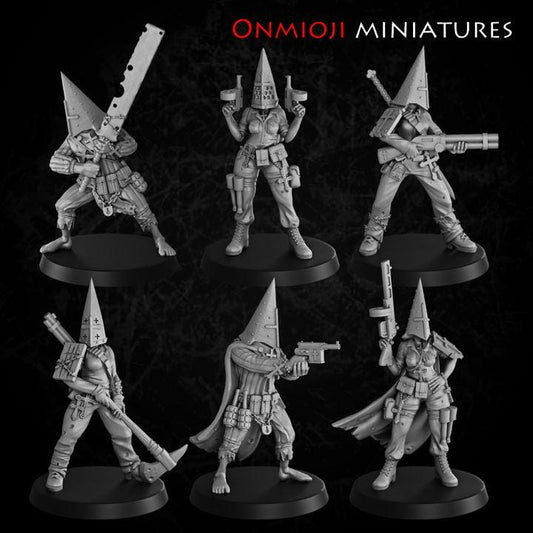 Trench Crusade Kompatibel- Trench Pilgrim SET 3(Proxy) - Trench Pilgrims(6pcs)