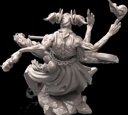 Trench Crusade Kompatibel- Sorcerer Funduk(Proxy) - Court of the Seven Headed Serpent