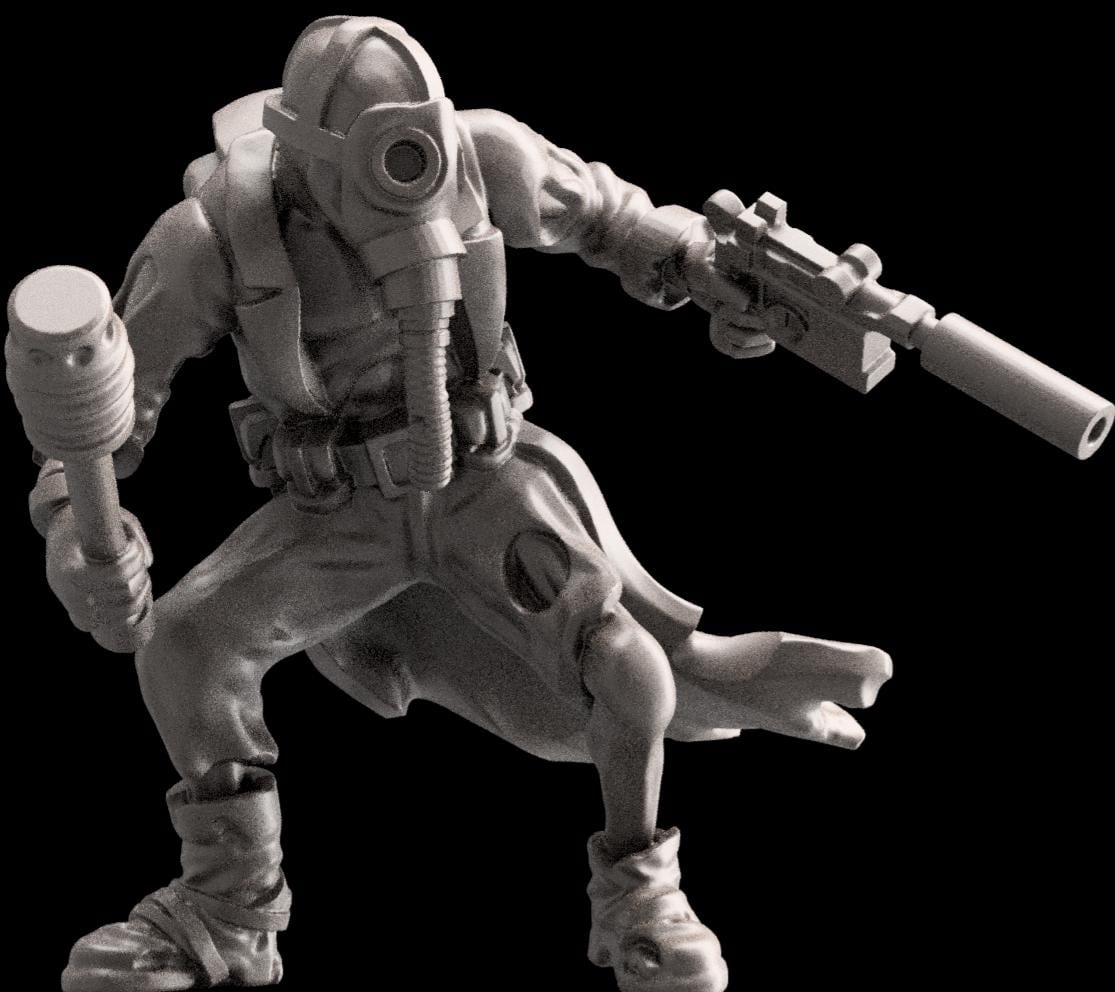 Trench Crusade Kompatibel- Heretic Legion (Proxy)  Warband - Heretic Legion - Base include
