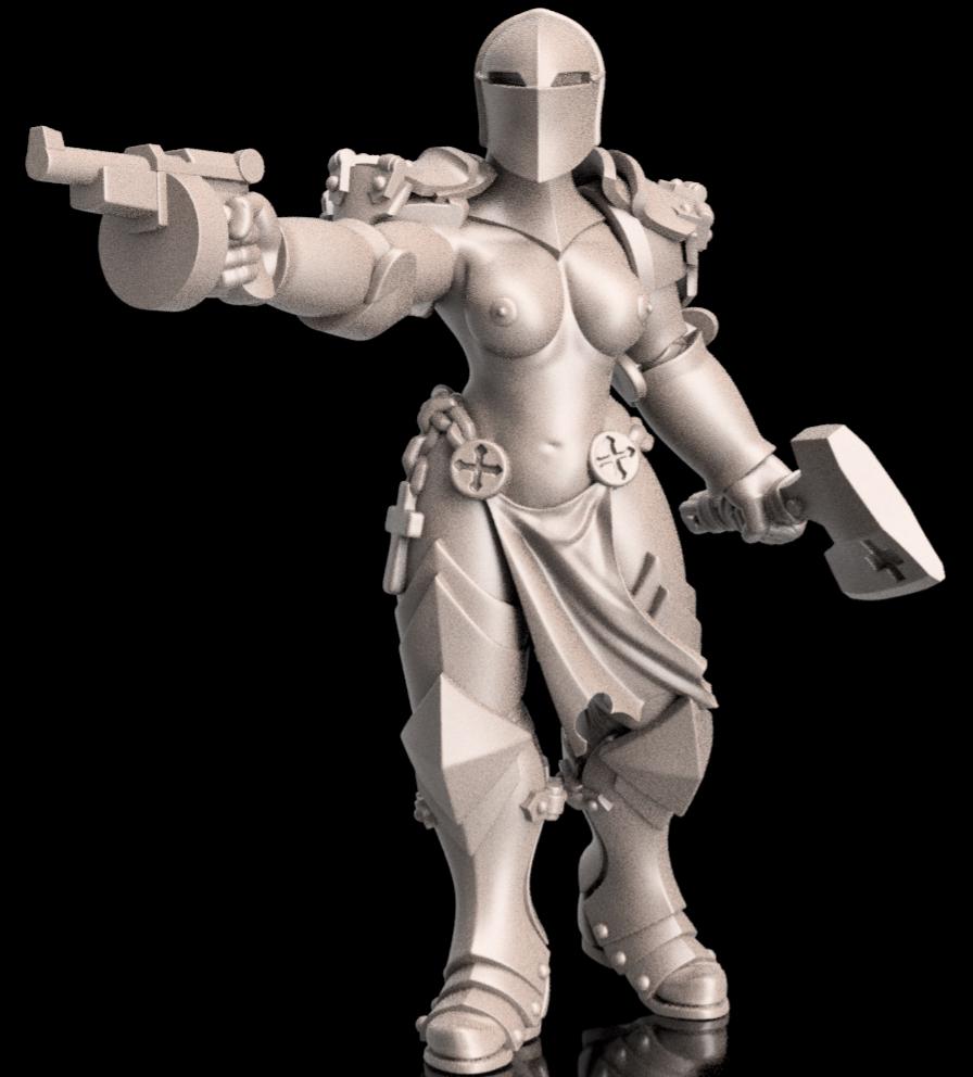 Trench Crusade Kompatibel- Trench Pilgrims (Proxy)  Warband - Trench Pilgrims - Base include