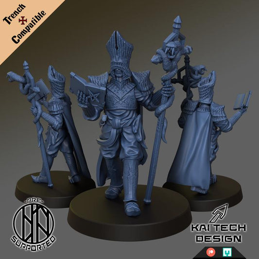 Trench Crusade Kompatibel- Heretic Priest Kai (Proxy) - Heretic Legion