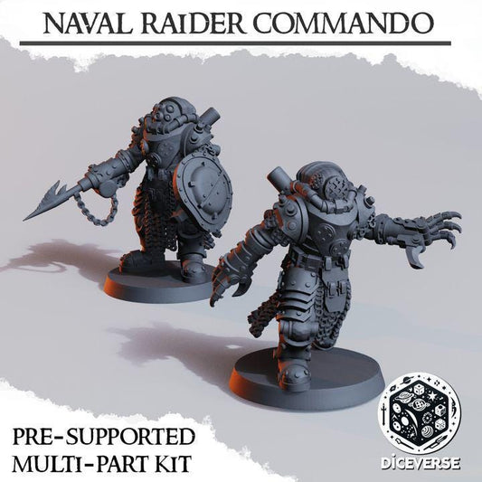 Trench Crusade Kompatibel- Heretic Naval Death Commando(Proxy) - Heretic Legion(2pcs)