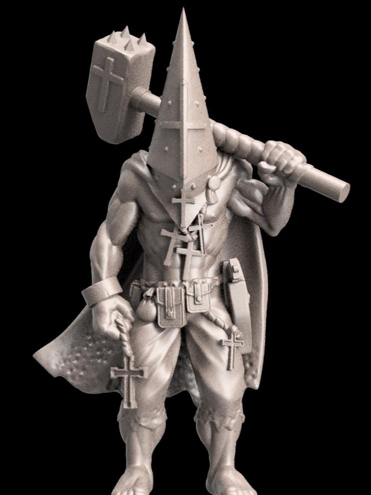 Trench Crusade Kompatibel- Trench Pilgrims (Proxy)  Warband - Trench Pilgrims - Base include