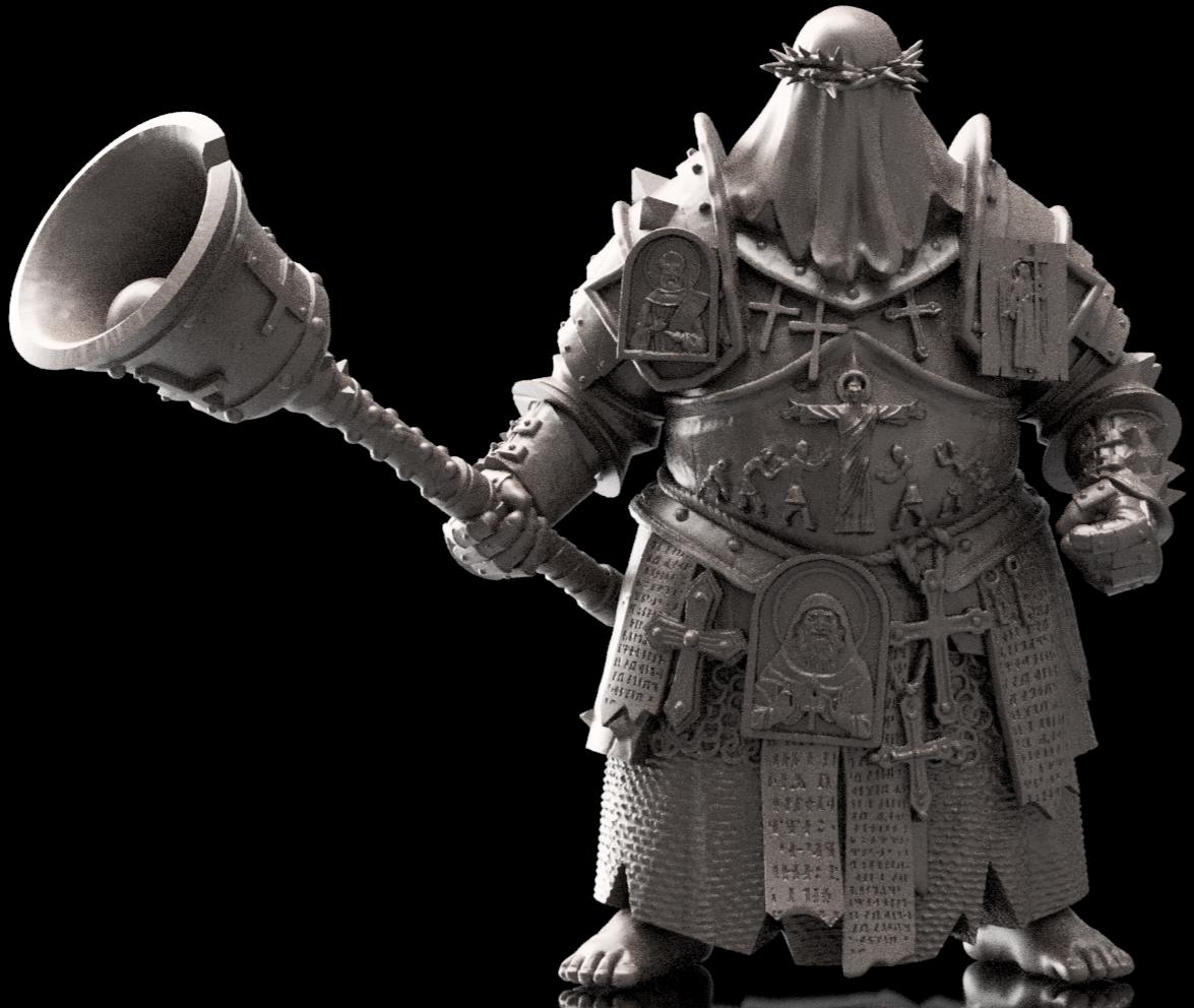 Trench Crusade Kompatibel- Trench Pilgrims (Proxy)  Warband - Trench Pilgrims - Base include