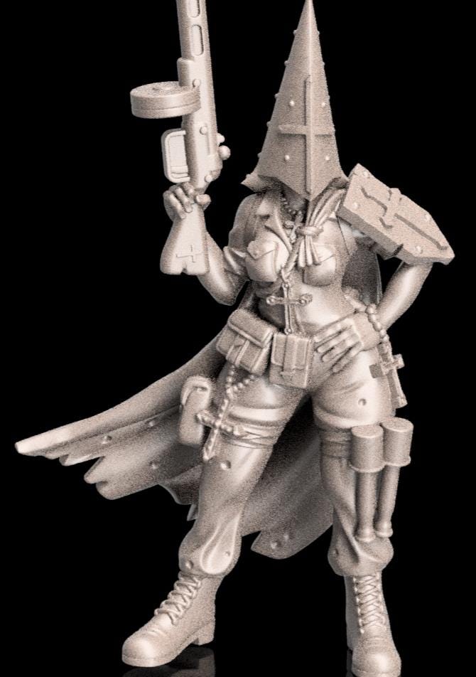 Trench Crusade Kompatibel- Trench Pilgrims (Proxy)  Warband - Trench Pilgrims - Base include