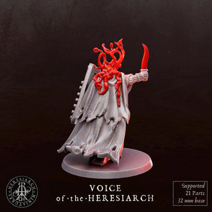 Trench Crusade Kompatibel- Heretic Chorister(Proxy)Heresy  - Heretic Legion