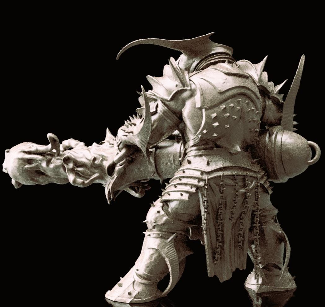 Trench Crusade Kompatibel- Brazen Bull MMM  (Proxy) - Iron Sultanate