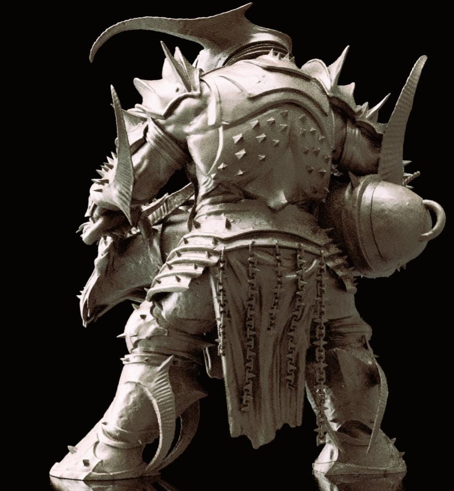 Trench Crusade Kompatibel- Brazen Bull MMM  (Proxy) - Iron Sultanate