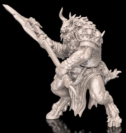 Trench Crusade Kompatibel- The Court of the seven Headed Serpent(Proxy)  Warband - Serpent - Base include