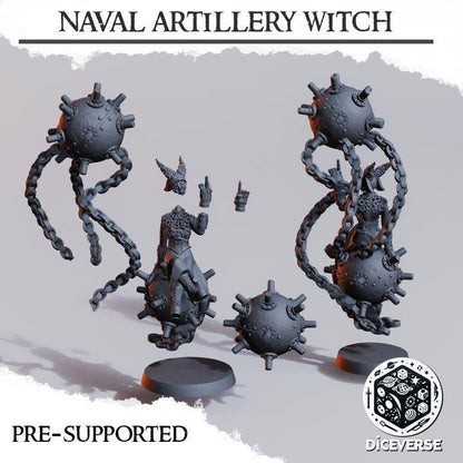 Naval Raider Artillery Witch Diceverse Great Alternativ Model