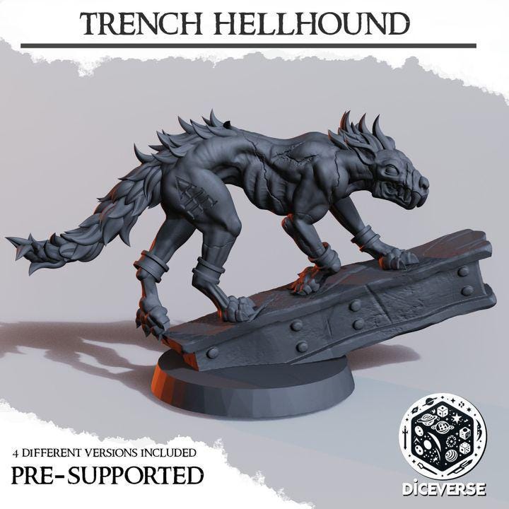 Trench Hellhound Diceverse Great Alternativ Model