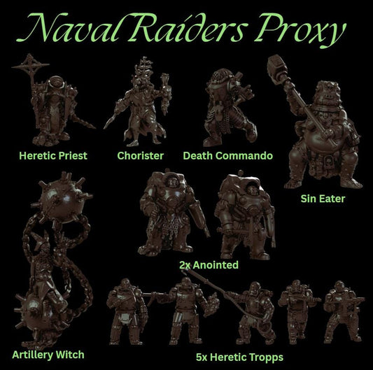 Naval Raiders Trench Heretic Legion Proxy