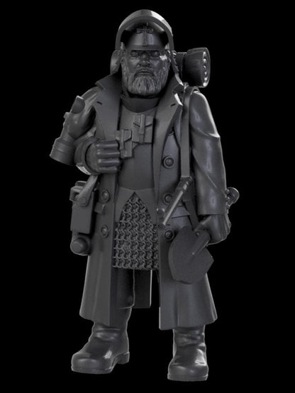 Grimdark Trench Proxy Miniatures – Religious Antioch Specialist Set – Tabletop Figures