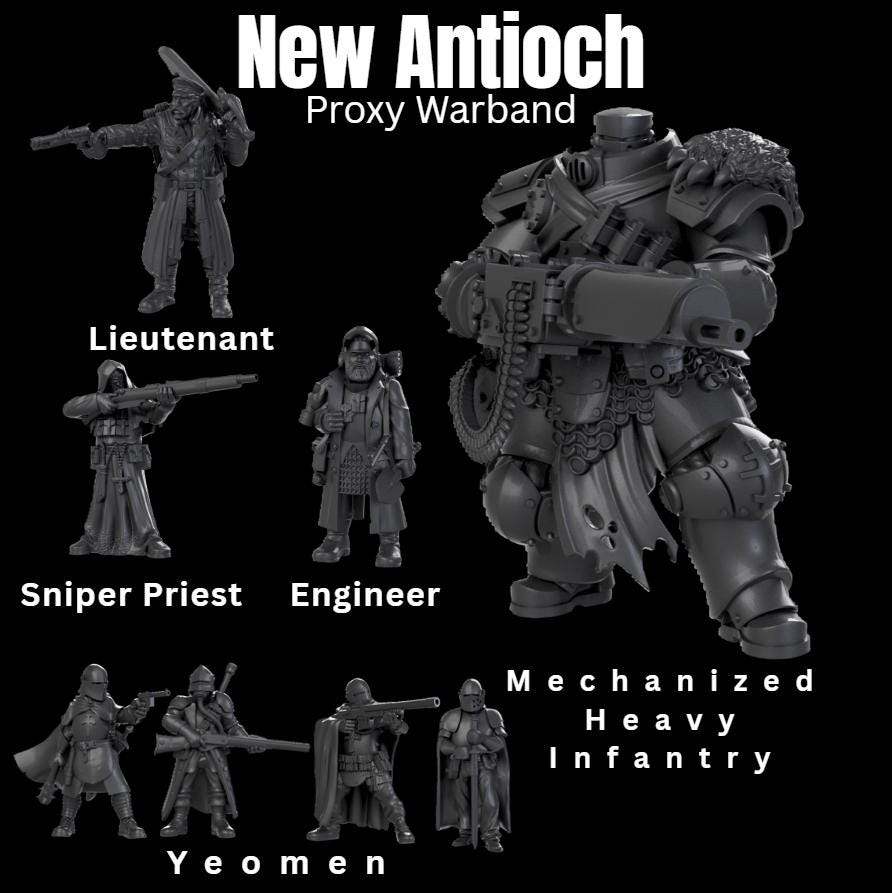 Trench New Antioch Proxy Warband