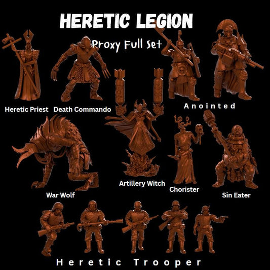 Trench Heretic Legion Proxy Full Set