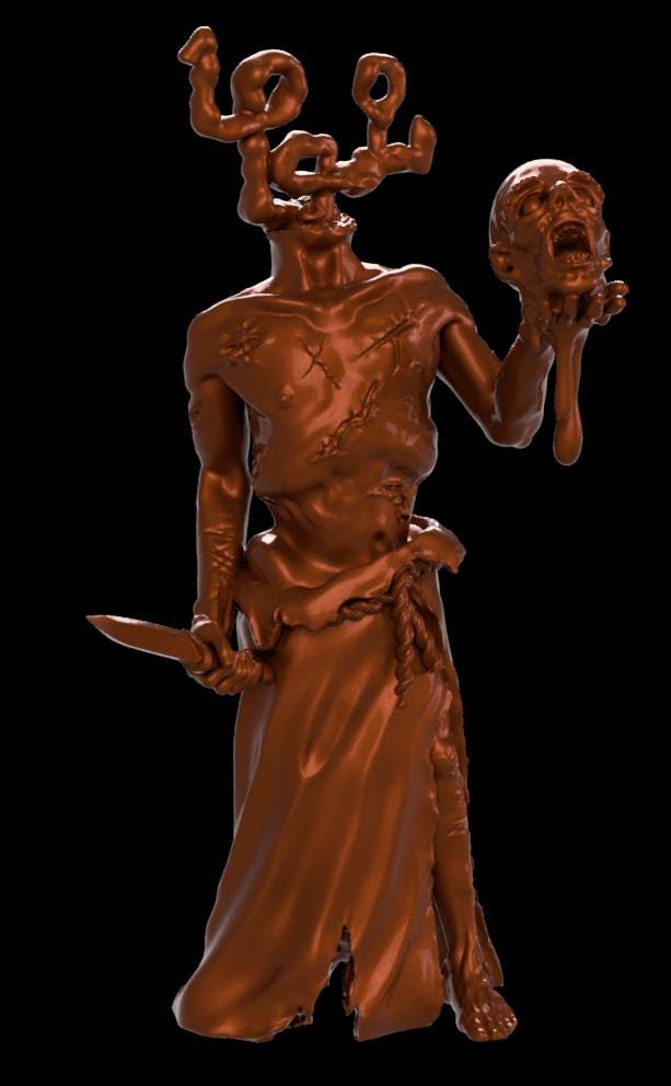 Grimdark Trench Heretic Proxy Miniatures – Fanatical Legion Specialist Set – Tabletop Figures