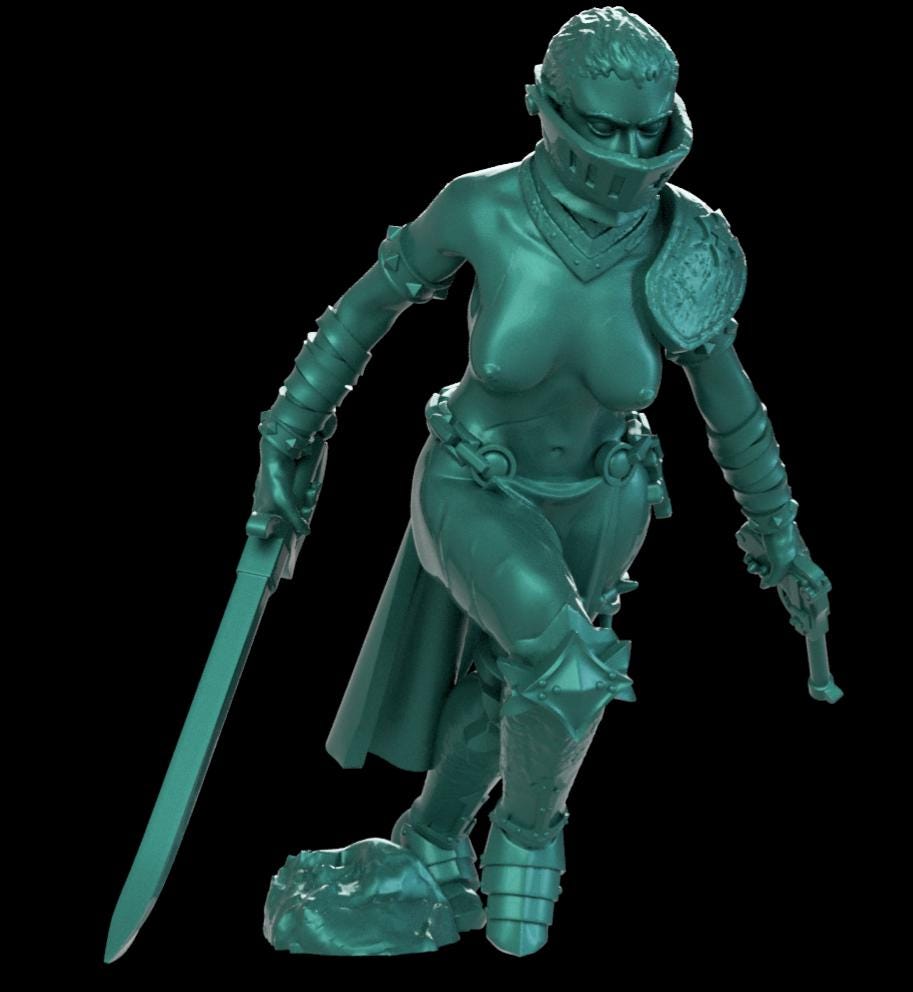 Grimdark Trench Proxy Miniatures – Fanatical Pilgrim Trooper Set – Tabletop Figures