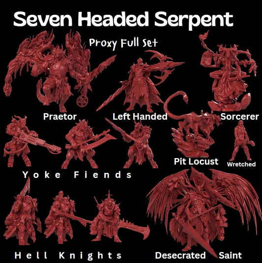 Trench Seven Headed Serpent Proxy Full Set