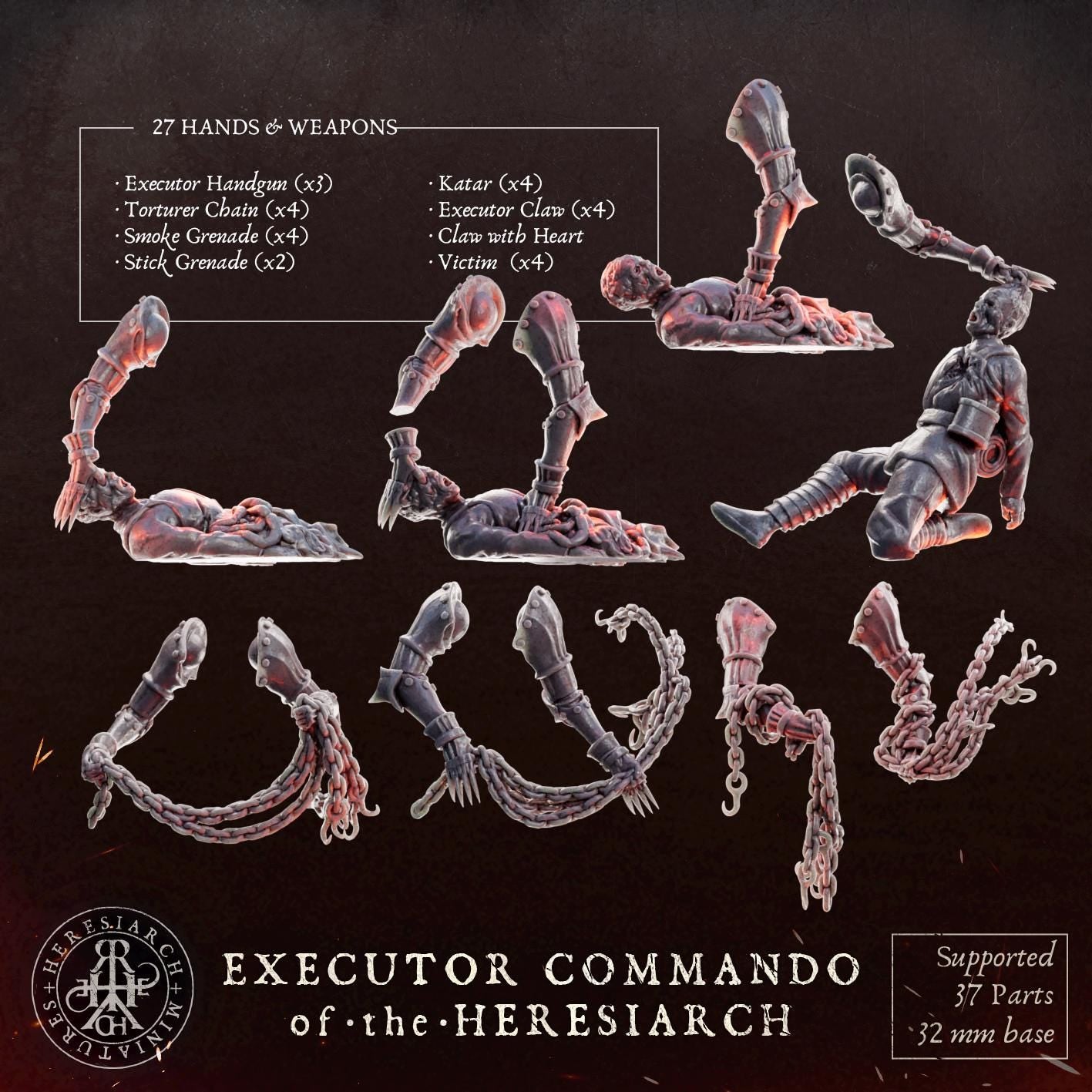 Trench Crusade Kompatibel - Death Commando(Proxy)Heresy  - Heretic Legion