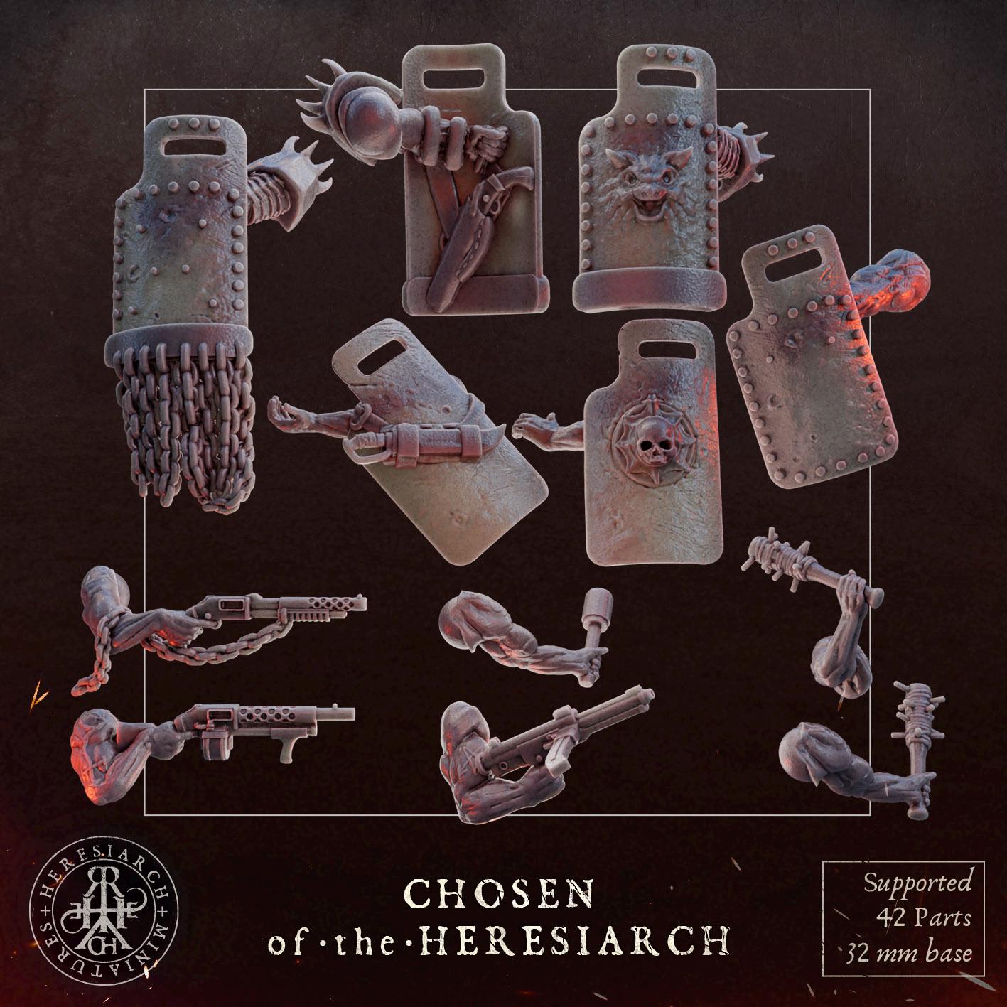 Trench Crusade Kompatibel - Anointed(Proxy)Heresy  - Heretic Legion