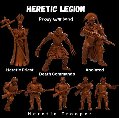 Trench Heretic Legion Proxy Warband