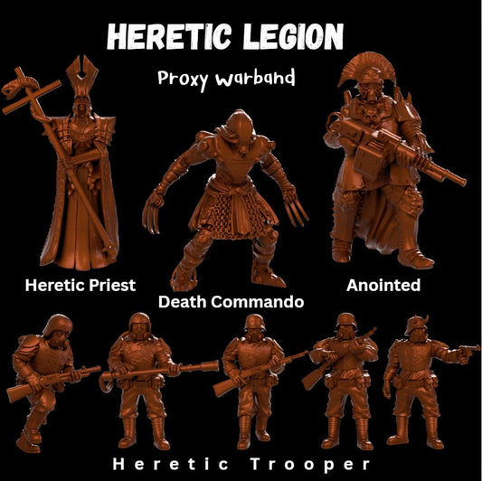 Trench Heretic Legion Proxy Warband