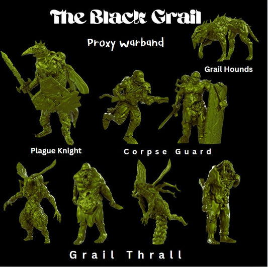 Trench Black Grail Proxy Warband