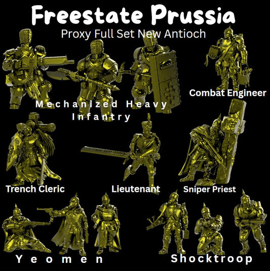 Trench New Antioch Freestate Prussia Proxy Full Set