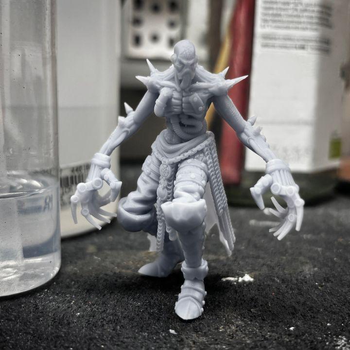 Trench Crusade Kompatibel- Goethic Warlock(Proxy) - Heretic Legion