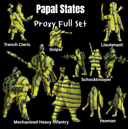Trench New Antioch Papal States Proxy Full Set