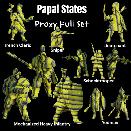 Trench New Antioch Papal States Proxy Full Set
