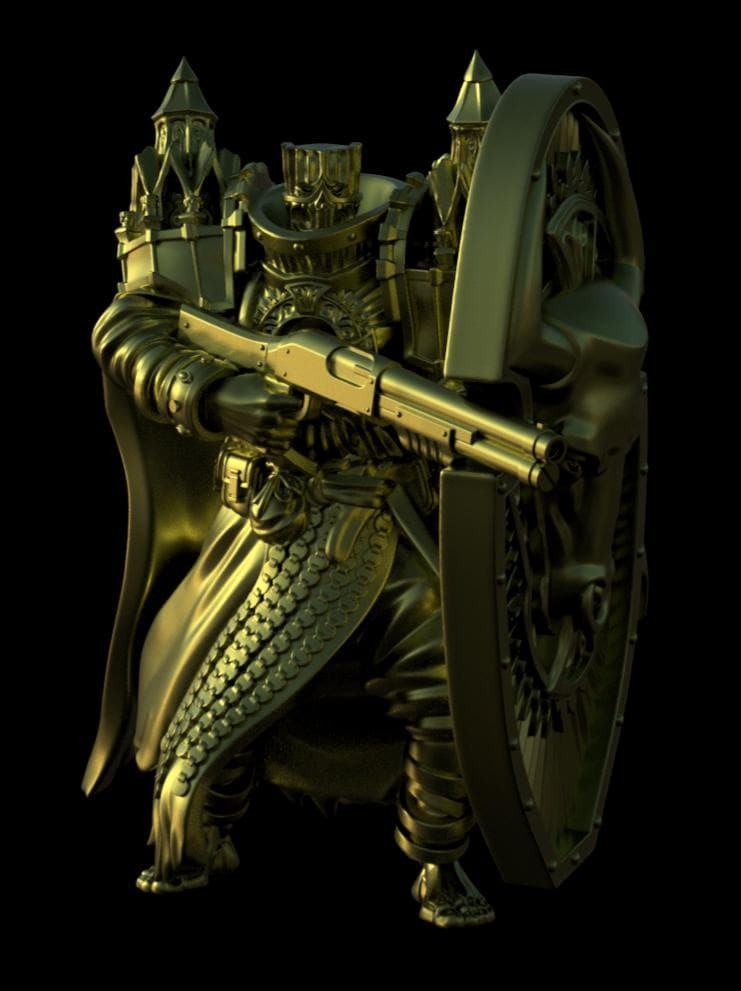 Trench Knights of Avarice Heretic Legion Proxy Full Set