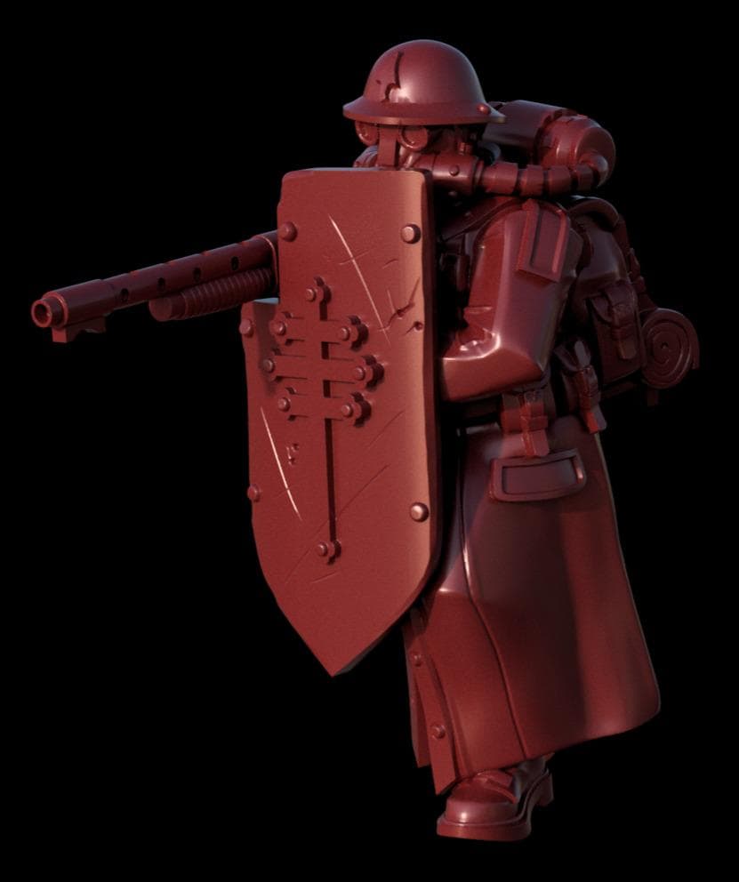 Trench New Antioch Red Brigade Proxy Full Set