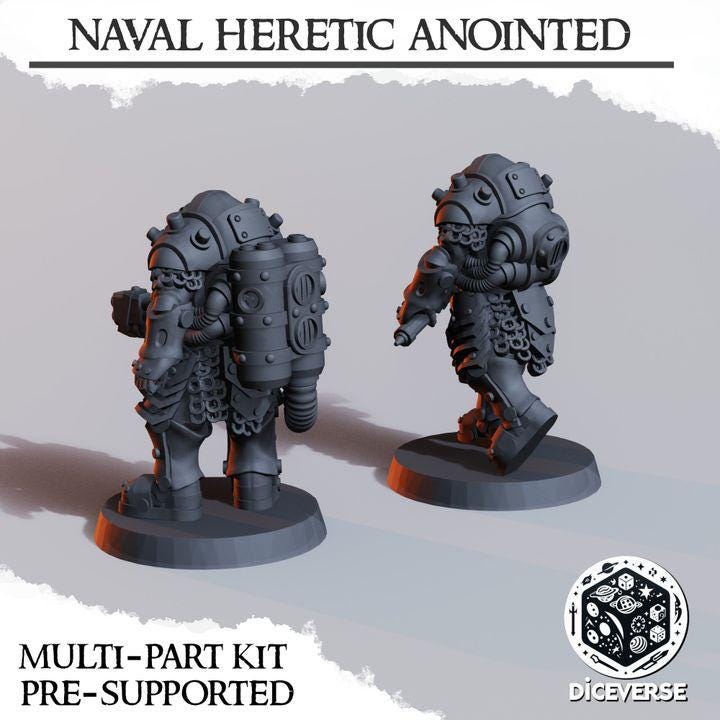 Diceverse Trench Alternative - Heretic Naval Raiders Anointed (Proxy)