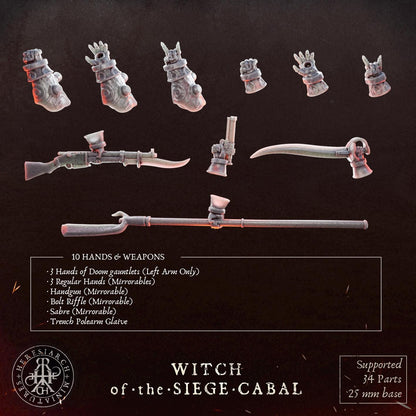 Artiller Witch(Proxy)Heresy  - Heretic Legion Great Alternativ for Trench Crusade