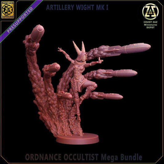 Artillery Witch(Proxy)Countaz  - Heretic Legion Great Alternativ for Trench Crusade