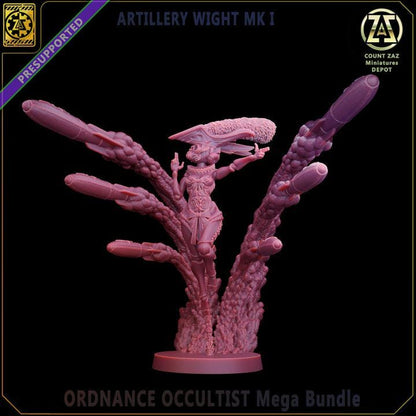 Artillery Witch(Proxy)Countaz  - Heretic Legion Great Alternativ for Trench Crusade