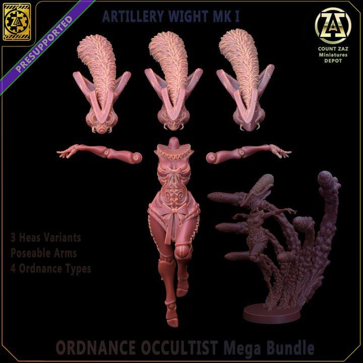 Artillery Witch(Proxy)Countaz  - Heretic Legion Great Alternativ for Trench Crusade