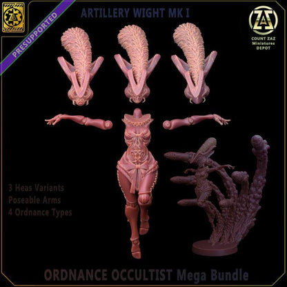 Artillery Witch(Proxy)Countaz  - Heretic Legion Great Alternativ for Trench Crusade