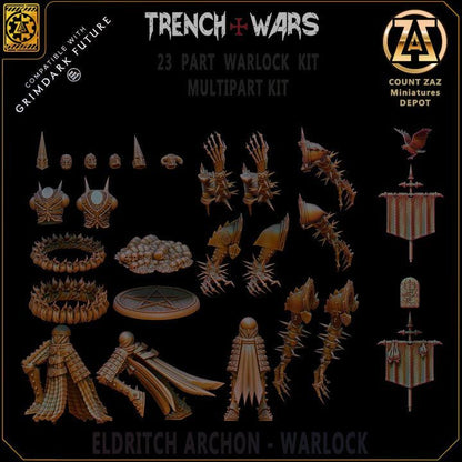 Goetic Warlock(Proxy)Countaz  - Heretic Legion Great Alternativ for Trench Crusade