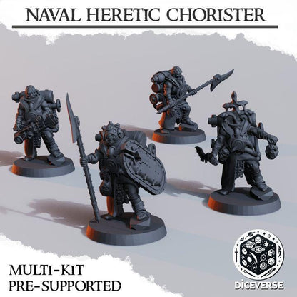 Diceverse Trench Alternative - Heretic Naval Raiders Chorister (Proxy)