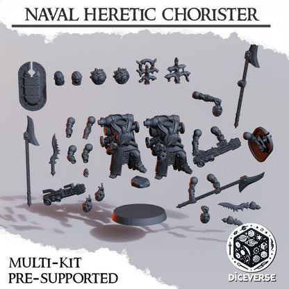 Diceverse Trench Alternative - Heretic Naval Raiders Chorister (Proxy)