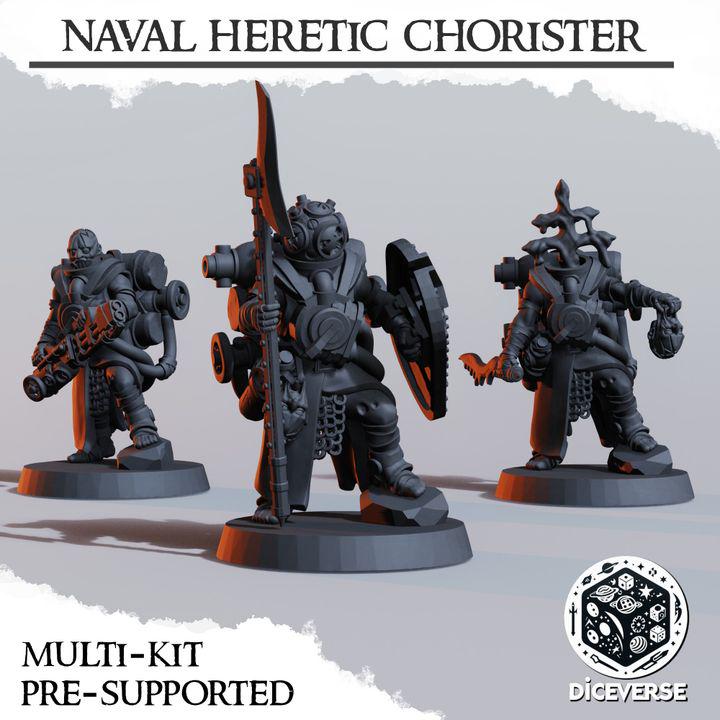 Diceverse Trench Alternative - Heretic Naval Raiders Chorister (Proxy)
