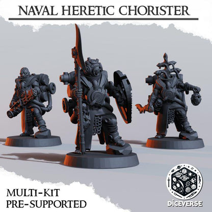 Diceverse Trench Alternative - Heretic Naval Raiders Chorister (Proxy)