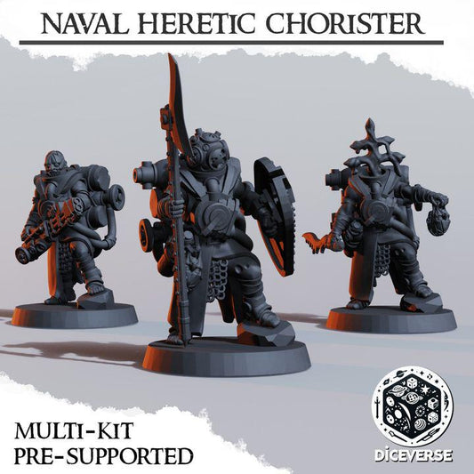 Diceverse Trench Alternative - Heretic Naval Raiders Chorister (Proxy)
