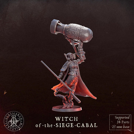 Artillery Witch(Proxy)Heresy  - Heretic Legion Great Alternativ for Trench Crusade