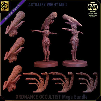 Artillery Witch(Proxy)Countaz  - Heretic Legion Great Alternativ for Trench Crusade